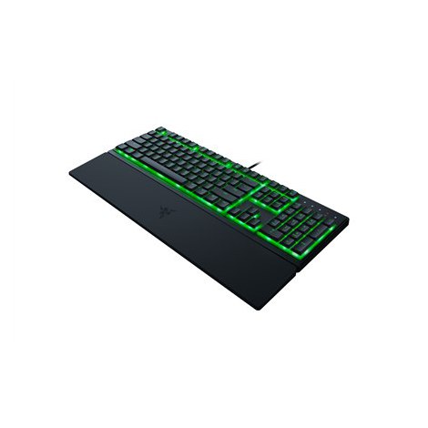 Razer | Gaming Keyboard | Ornata V3 X | Gaming keyboard | RGB LED light | US | Wired | Black | Numeric keypad | Silent Membrane - 2